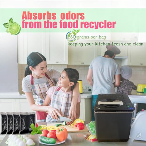 4PCS Activated Charcoal Refills for Vitamix FC (4 Count)