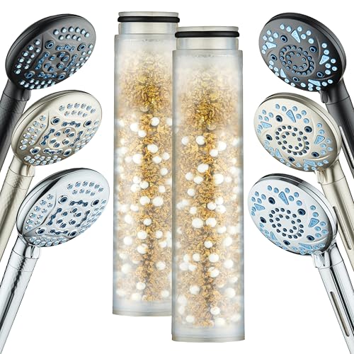 2 Pack American KDF Pure Shower Filter Replacement Cartridges (2 Count)