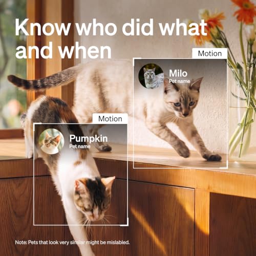 AI Dog Camera Pet Camera Indoor with Phone App [Multi
