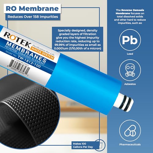 Rotek Reverse Osmosis Alkaline pH+ Water Filter Set