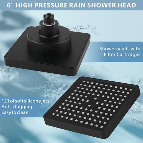 Filtered Shower Head with Handheld Combo