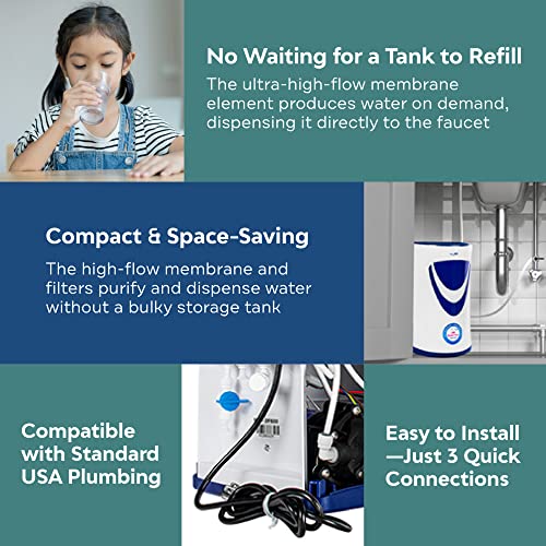 AMI Direct Flow Tankless RO Under