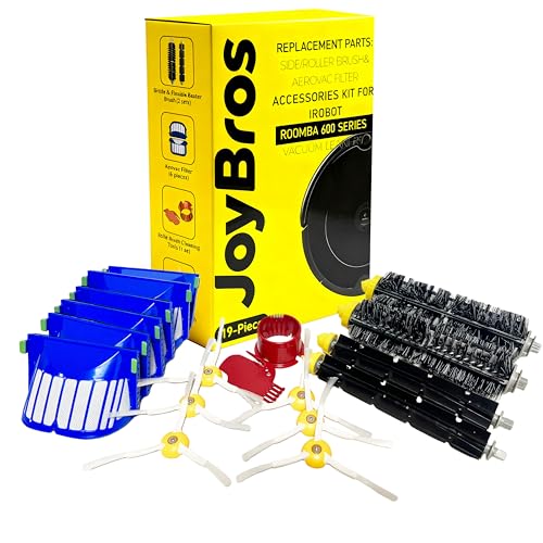 Replacement Parts for iRobot Roomba 600 Series Vacuum Cleaners (19 Count)