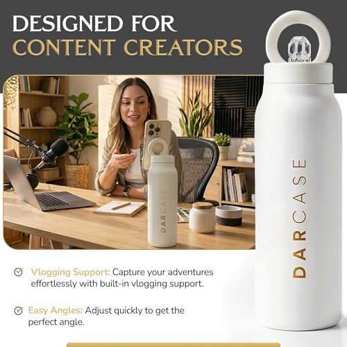 Aqualux Magsafe Tripod Water Bottle Phone Holder