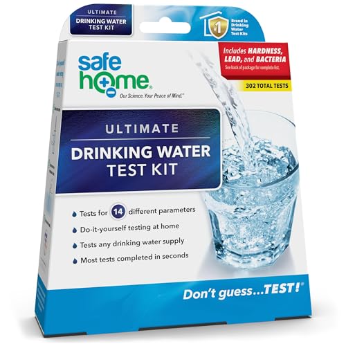 14-in-1 DIY Ultimate Drinking Water Test Kit – Includes The #1 Selling Lead & Bacteria Test Kits + 12 Additional Parameters – City Tap or Well Water