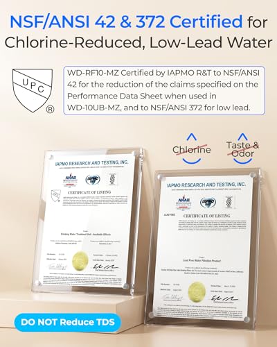 RF10 MZ Water Filter Replacement for Waterdrop 10UB