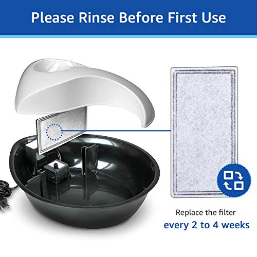 12 Pcs Water Fountain Filter Replacement Compatible With Pioneer (12 Count)