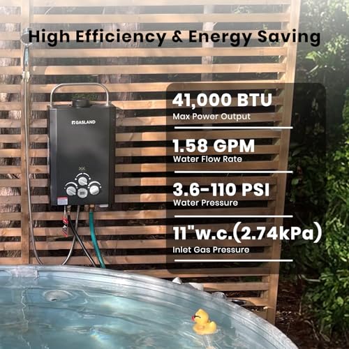BE158B Tankless Water Heater Propane