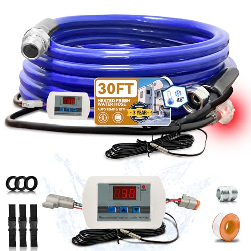 Heated RV Water Hose 30FT (30 Foot)