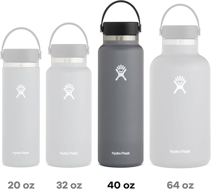 Hydro Flask Wide Mouth Bottle with Flex Cap 40 oz