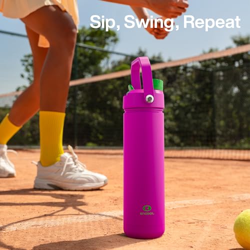 Insulated Water Bottle with Straw Stainless Steel Water Bottle