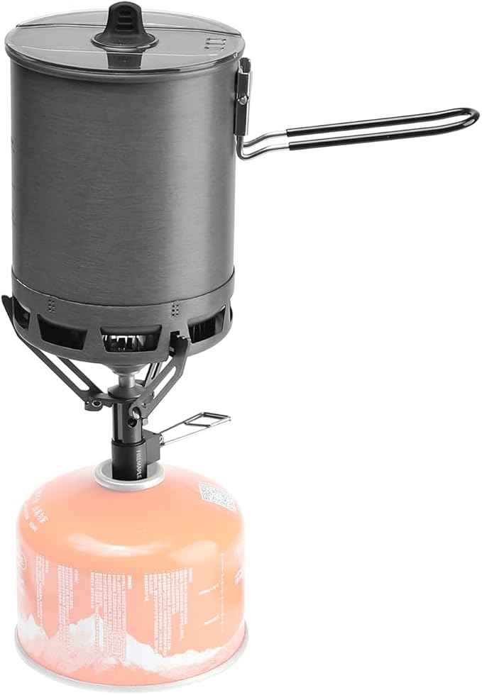 Fire-Maple Petrel Quickboil Pro Ultralight Cooking System – Compact & Fast-Boiling Backpacking Stove Pot Set, Ideal for Hiking, Solo Camping, Travelling, Hunting Trips, etc | FMC-G3