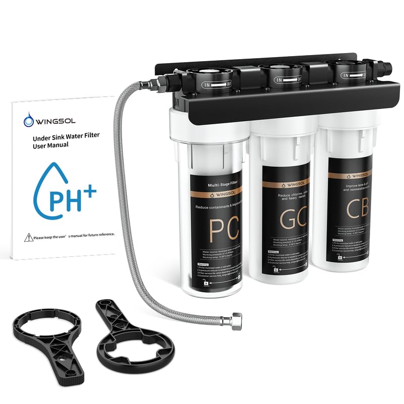 Water Filter for Sink with Faucet