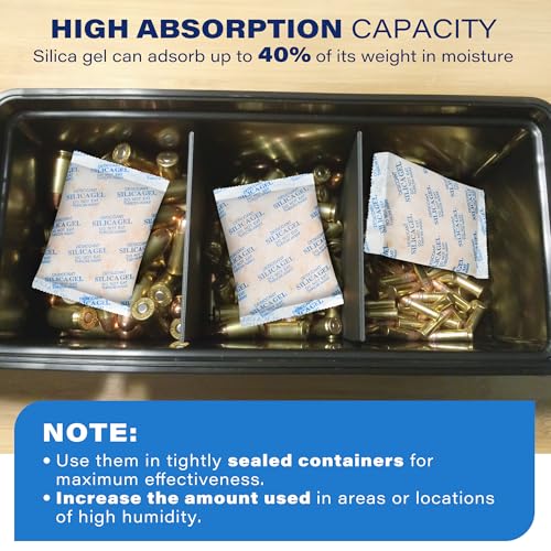 Silica Gel Packets 100g 7 Pack (7 Count)