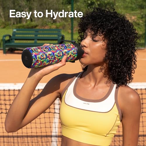Insulated Water Bottle with Straw Stainless Steel Water Bottle