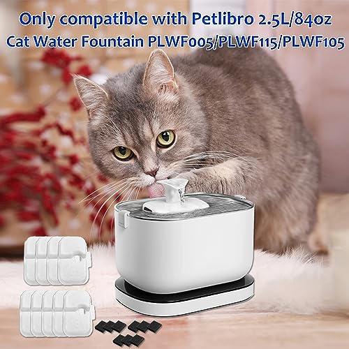 48 Pack Cat Water Fountain Filter Repalcement (48 Count)