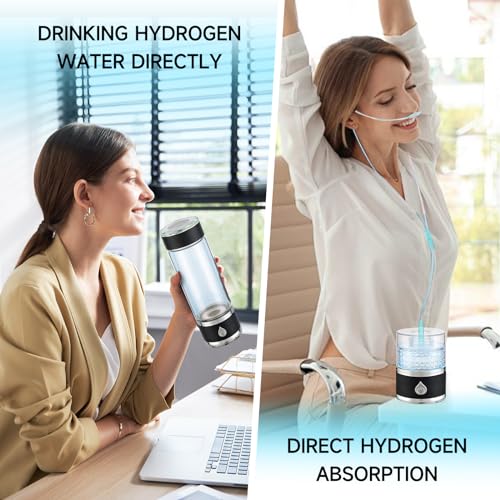 Hydrohealth Hydrogen Water Bottle Generator