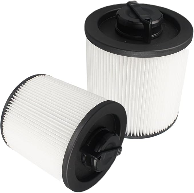 2 Pack DXVC6910 Cartridge Filter for vacuum filter replacement DEWALT Vacuum Cleaners 6-16 Gallo, wet/dry vac filter Compatible With DeWalt DXV10P DXV10PL DXV10SA DXV12P DXV09P DXV14P DXV16P DXV06P - AquaVibe