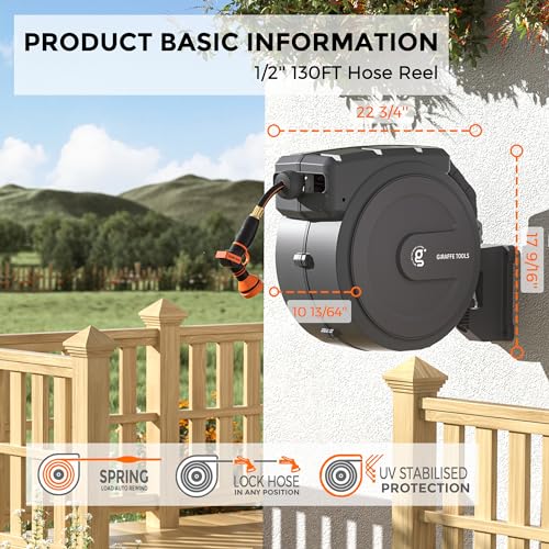 Retractable Garden Hose Reel 1