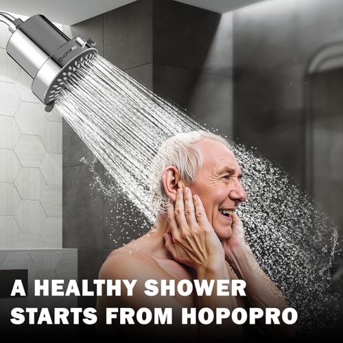 4 Inch Filtered Shower Head with 5 Settings