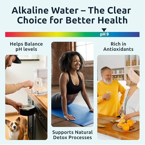 High pH Alkaline Water Filter Pitcher