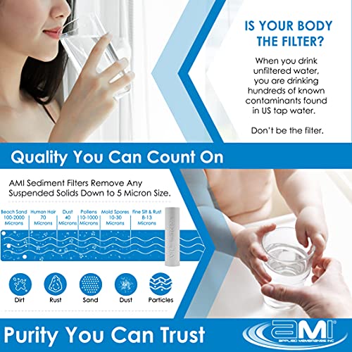 Whole House Water Filter Replacement Filter Cartridge Set