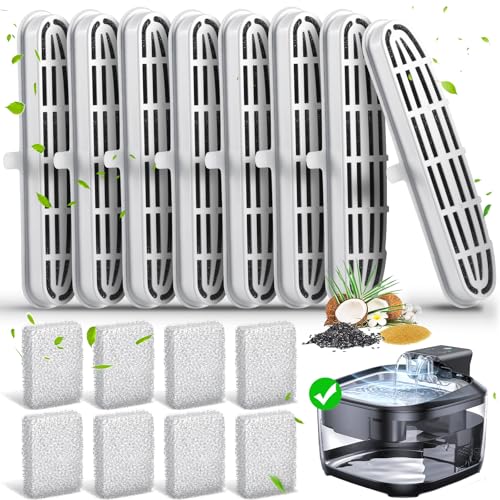 16 Pack Cat Water Fountain Filters