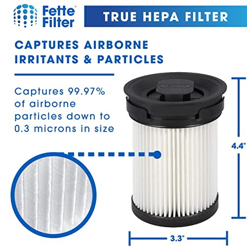 Fine Dust Vacuum Filter Compatible with Miele TriFlex HX1 FSF Cordless Stick Vacuum Cleaners Series (2 Count)