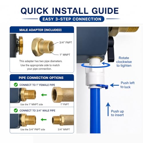 Whole House Spin Down Sediment Filter