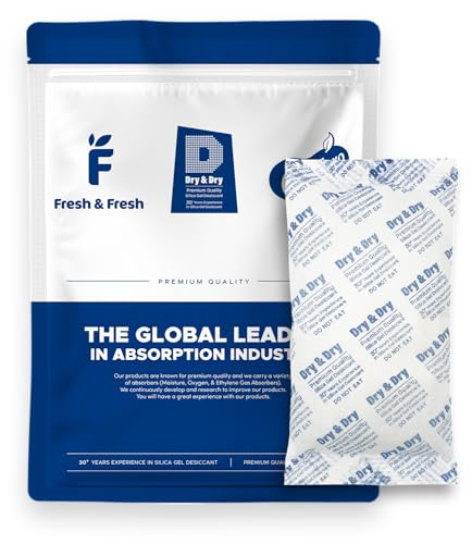 300 Gram [20 Packets] Silica Gel Packets Desiccants