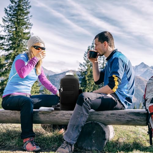 Gallon Insulated Water Bottle with Portable Carrier Bag for Outdoor