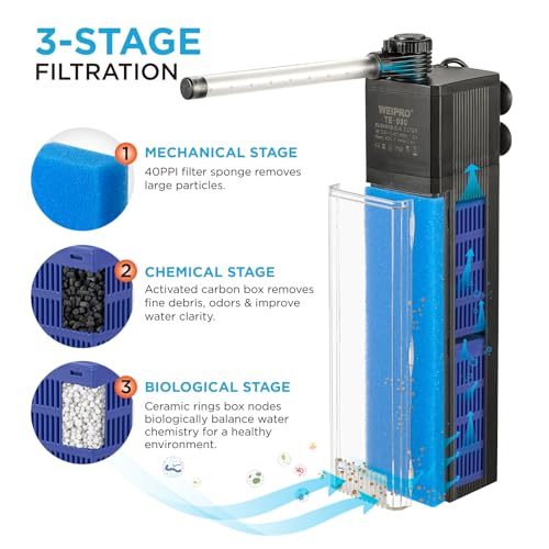 Internal Fish Tank Filter