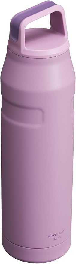 Stanley IceFlow Cap and Carry Water Bottle | Wide Mouth Twist Lid | Lightweight & Leakproof for Travel & Sports | Insulated Stainless Steel | BPA-Free