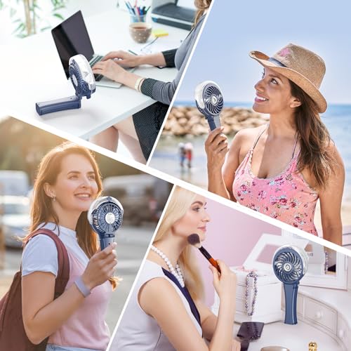 Upgraded Handheld Misting Fan