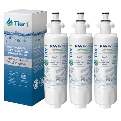 RWF1052 Replacement for LG LT700P Water Filter (3 Count)