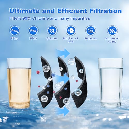FPPWFU01 Water Filter Replacement Compatible with FPPWFU01