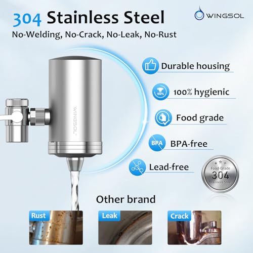 Stainless Steel Water Filter for Sink Faucet