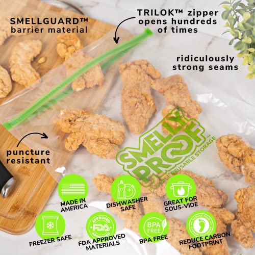 Reusable Food Storage Bags (5 Count)