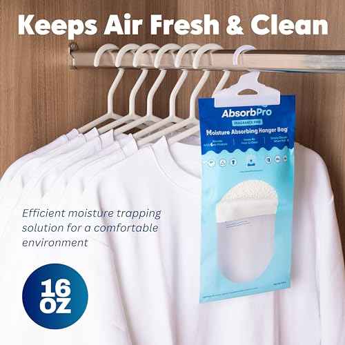 Moisture Absorbing Hanger Bag Fragrance Free (3 Count)