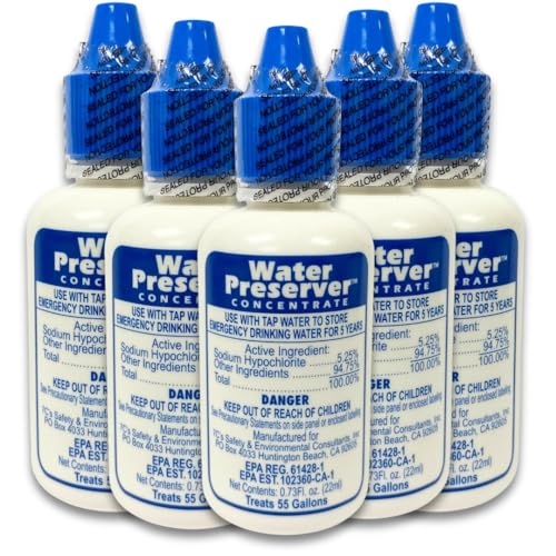 Water Preserver for 55 Gallon Water Tank 5 Pack (5 Count)