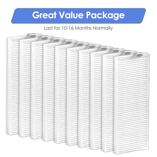 10 Pieces) HEPA Filter Compatible with Lefant M210B M213S M210S M210 M213, OKP Life K2 K3 K3A K4 K5, Replacement Parts Vacuum Filters (NOT FOR M210 PRO) (10 Count)