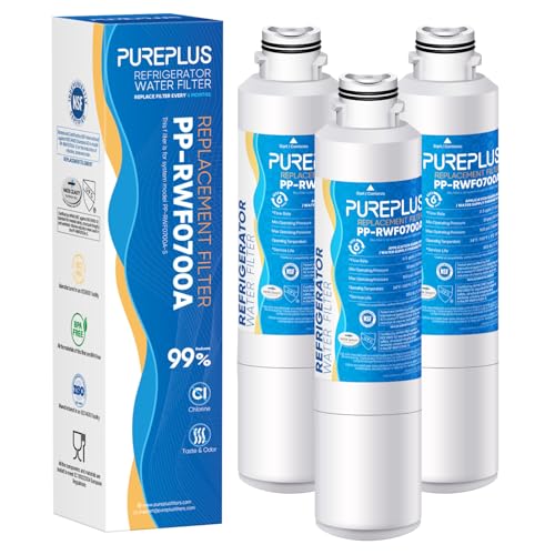 DA29 00020B Refrigerator Water Filter Replacement for Samsung RF28HMEDBSR (3 Count)