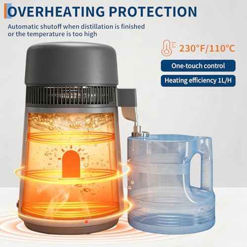 4L Countertop Water Distiller