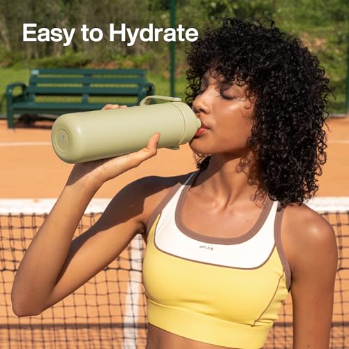 Insulated Water Bottle with Straw Stainless Steel Water Bottle