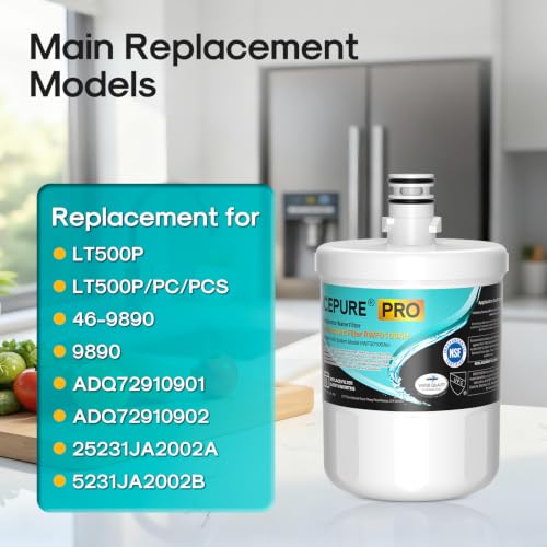 PRO 5231JA2002A NSF401&53&42 Certified Water Filter (2 Count)