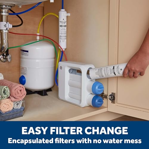 5 Stage Reverse Osmosis Under Sink Water Filtration System with Faucet
