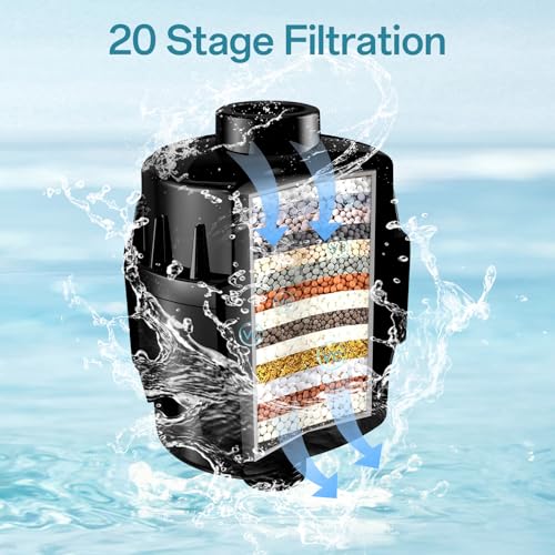 20 Stage Shower Filter for Hard Water