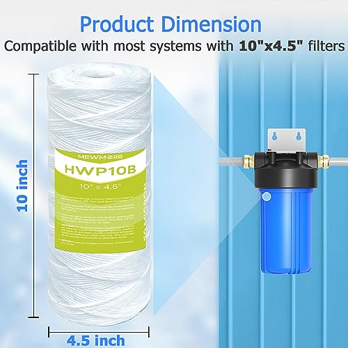 50 Micron Whole House Water Filter Cartridge (4 Count)