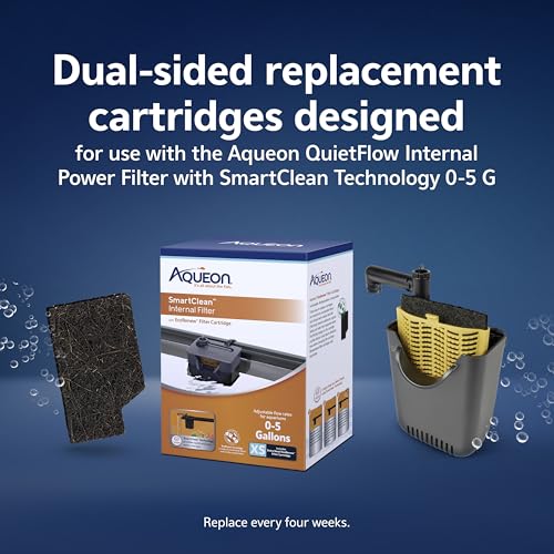 Aquarium Fish Tank EcoRenew Filter Cartridge (3 Count)