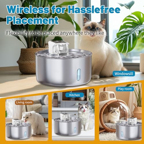 Wireless Dog Water Fountain (230 Ounce)